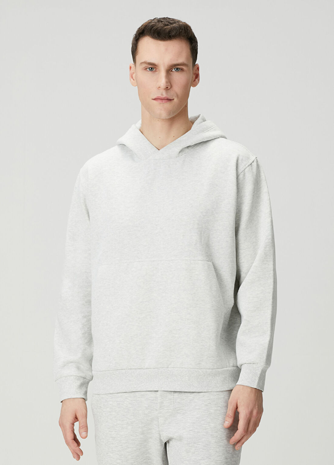 lululemon Steady State Gri Kapüşonlu Sweatshirt