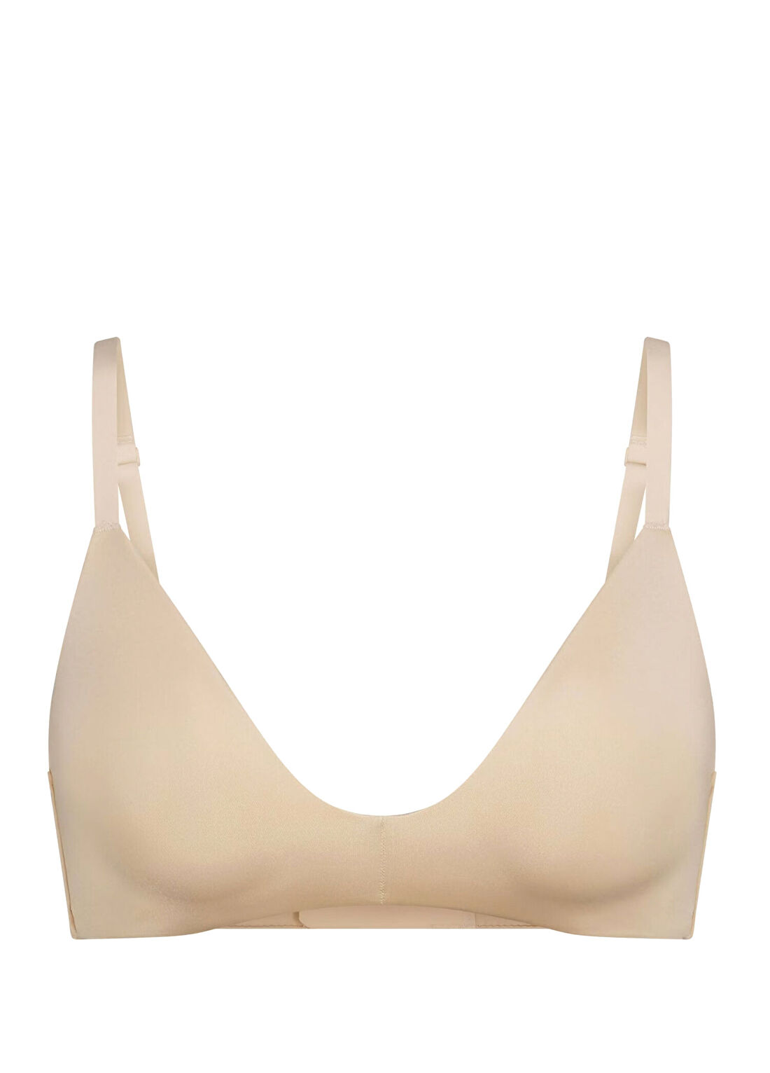 Skims Wireless Form Push-Up Plunge Bej Sütyen
