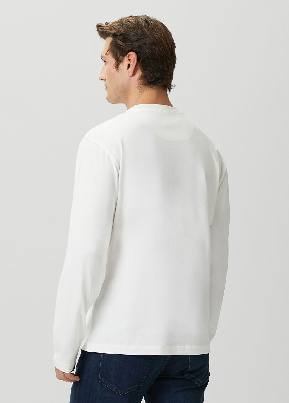 Jil Sander Beyaz T-shirt görsel 4
