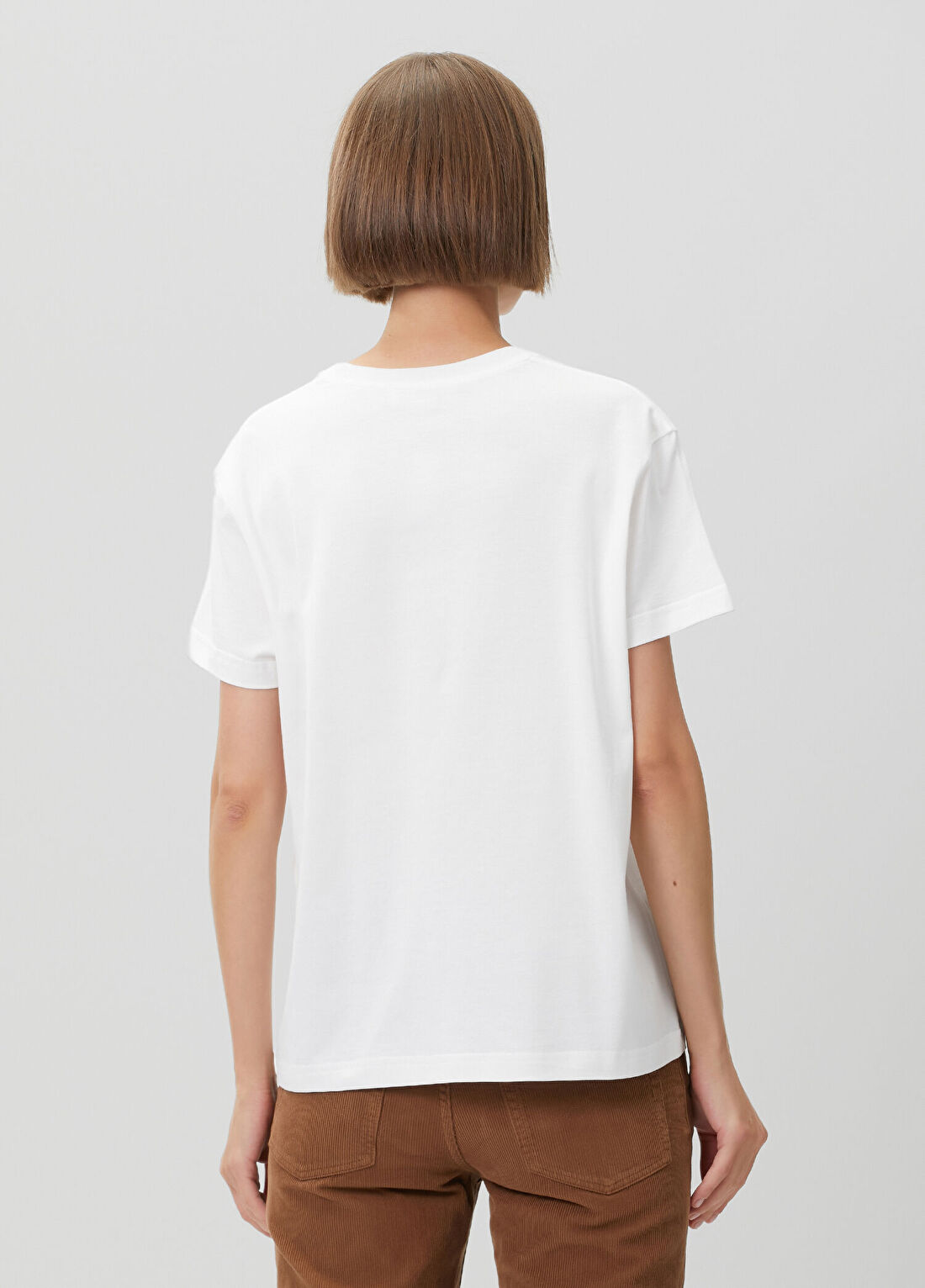 Stella McCartney Beyaz Baskılı T-shirt görsel 4