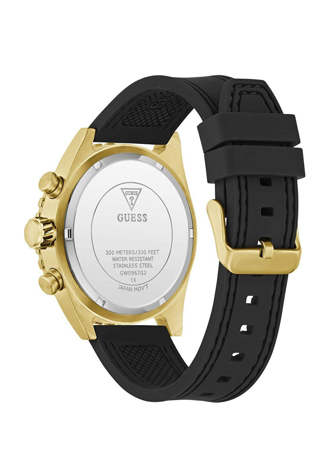 Guess GUGW0967G2 Siyah Silikon Erkek Kol Saati görsel 3