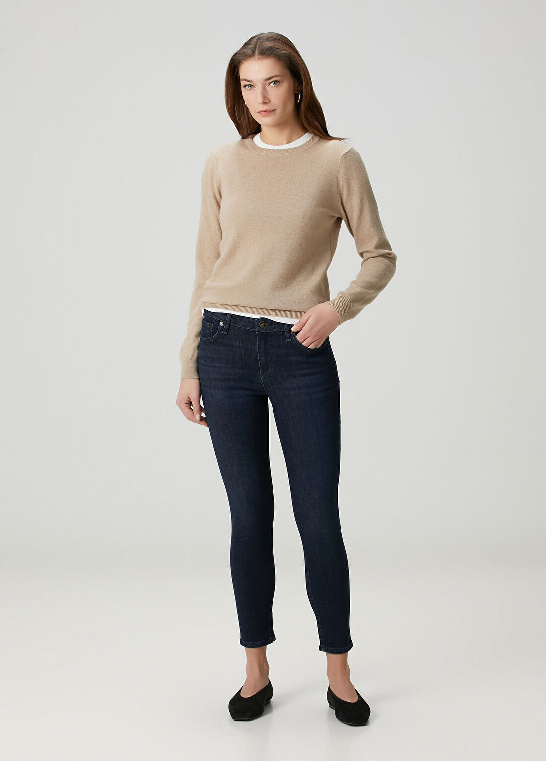 Rag&Bone Cate Ankle Lacivert Skinny Jean Pantolon