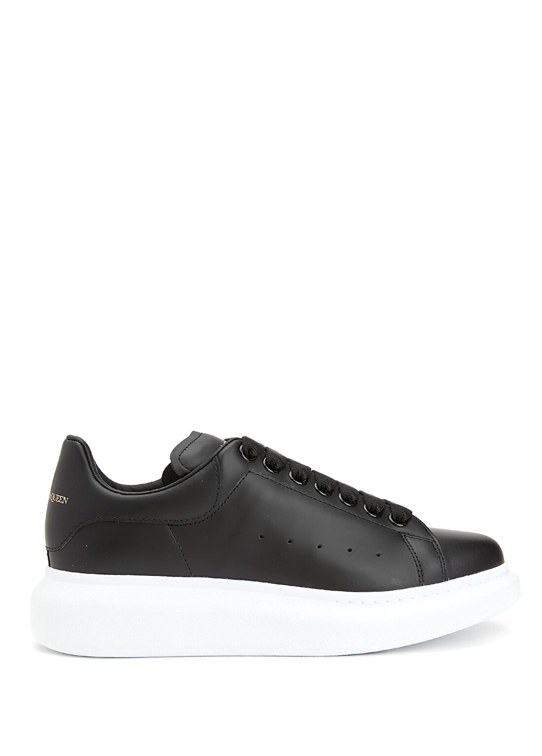 McQueen Siyah Kadın Deri Sneaker