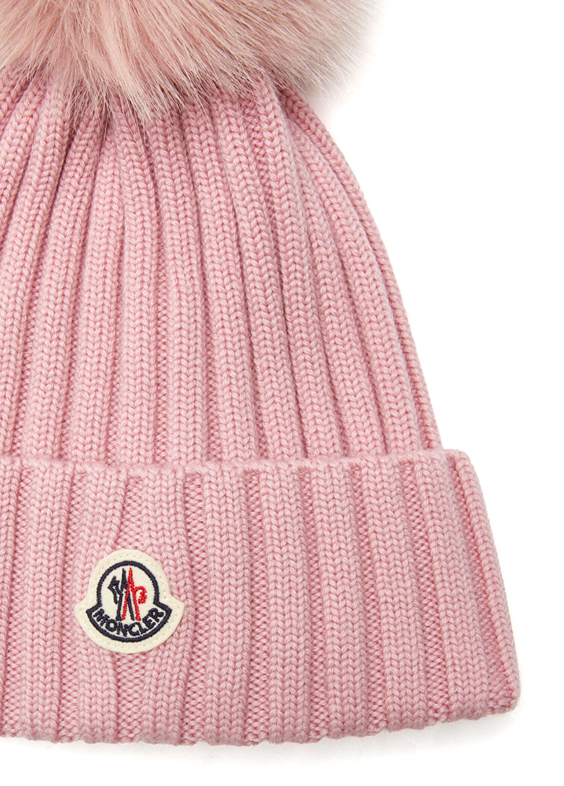 Moncler Açık Pembe Kadın Yün Bere görsel 3