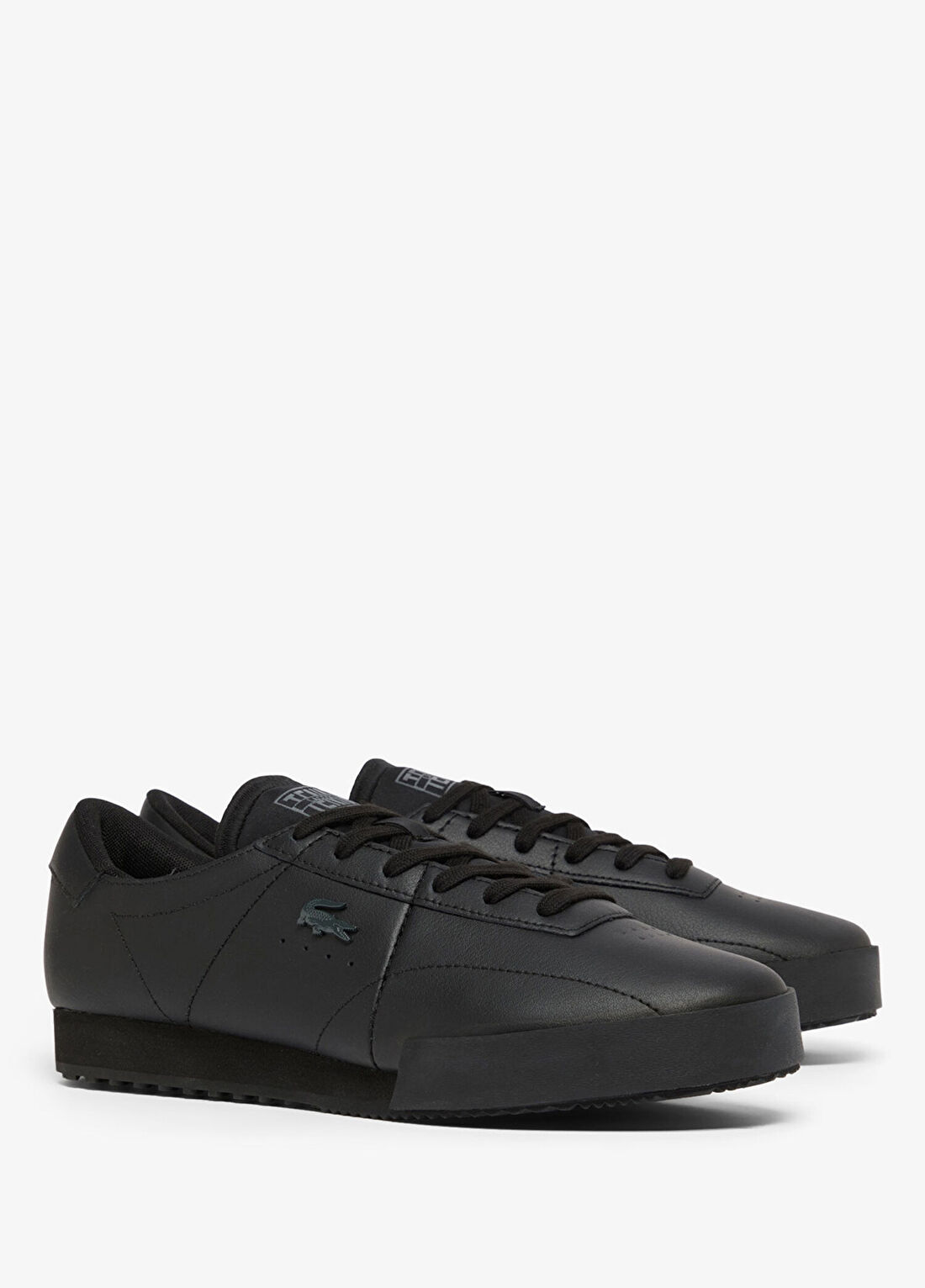 Lacoste Aura Siyah Deri Erkek Sneaker görsel 2