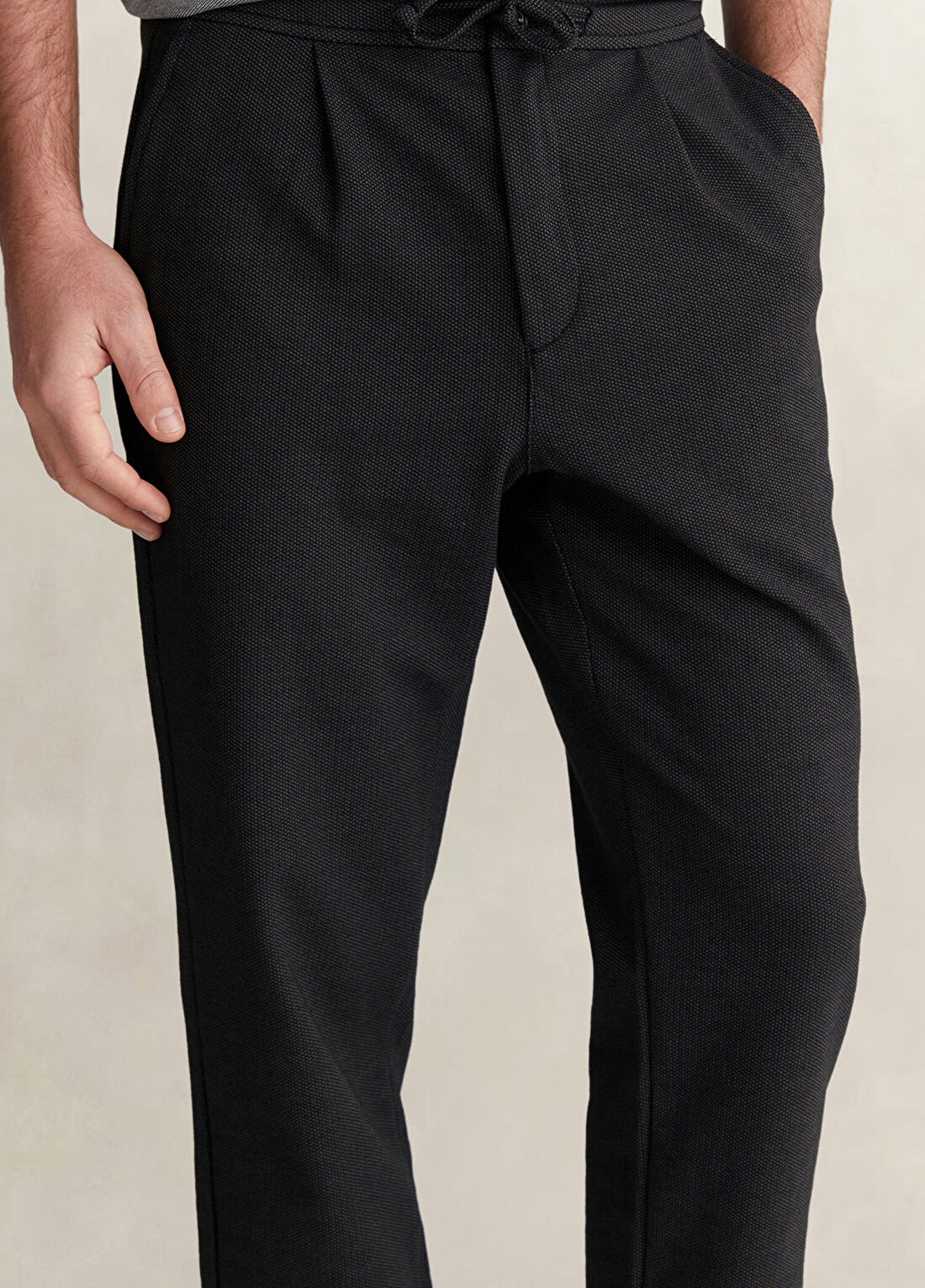 Gant Siyah Regular Fit Erkek Jogger Pantolon görsel 4