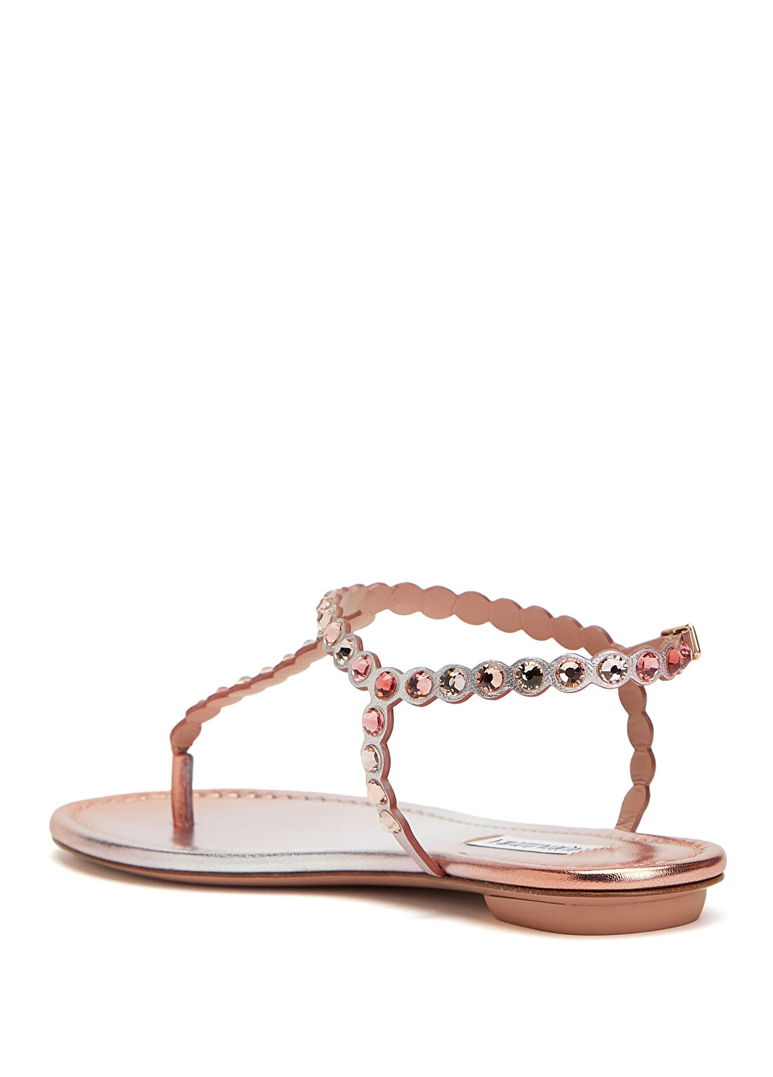 Aquazzura Tequila Pembe Kadın Deri Sandalet görsel 3