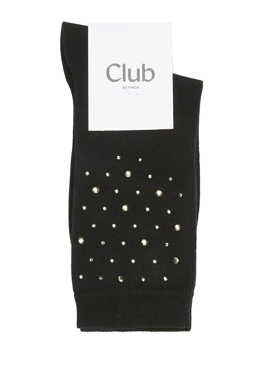 Beymen Club Siyah Taşlı Kadın Soket Çorap