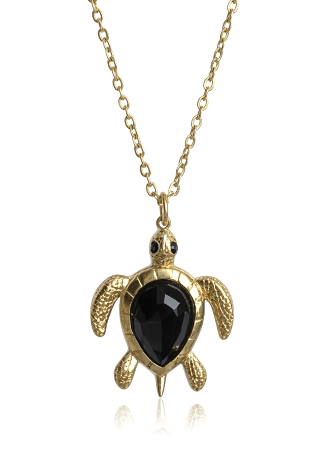 La Pluie Caretta Aurea Necklace 22 Ayar Altın Kaplama Kadın Kolye