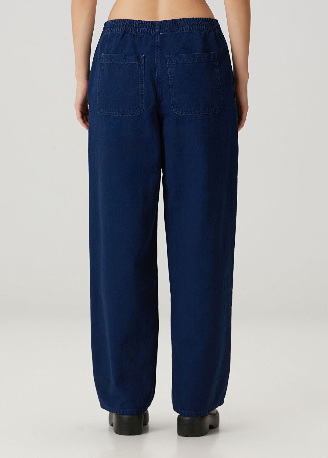 American Vintage Comow Lacivert Pantolon görsel 4