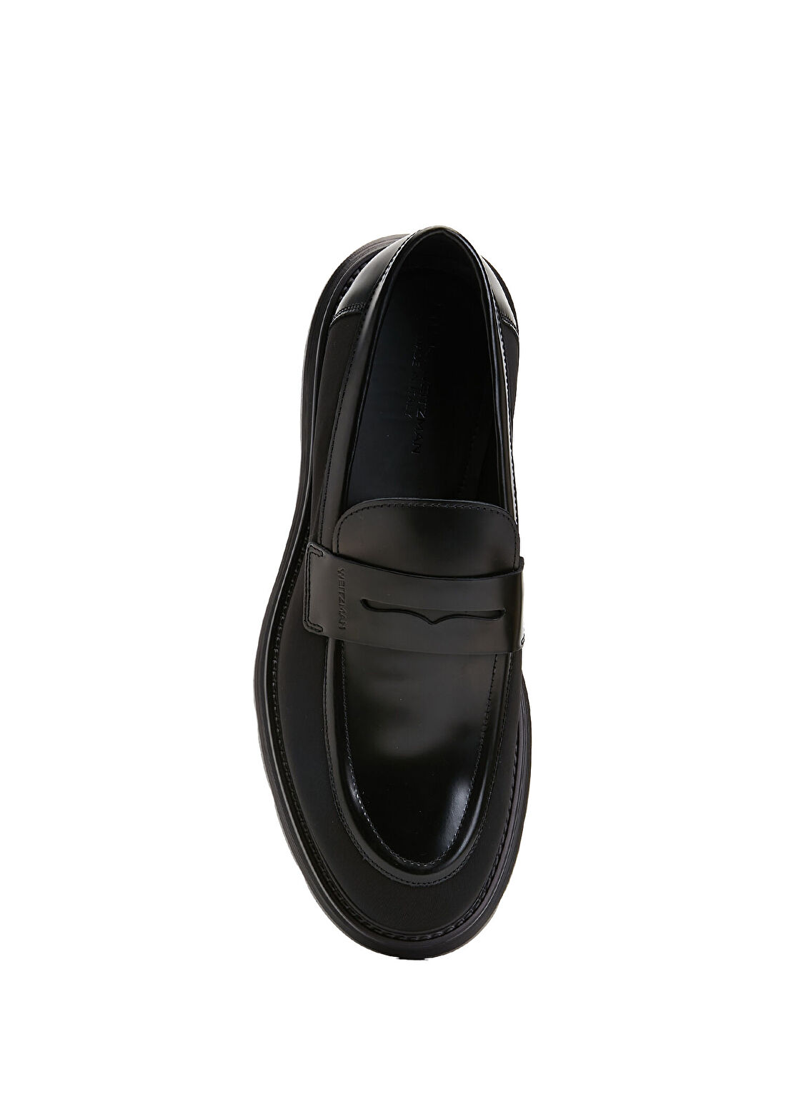 Stuart Weitzman LA Penny Siyah Erkek Loafer görsel 4