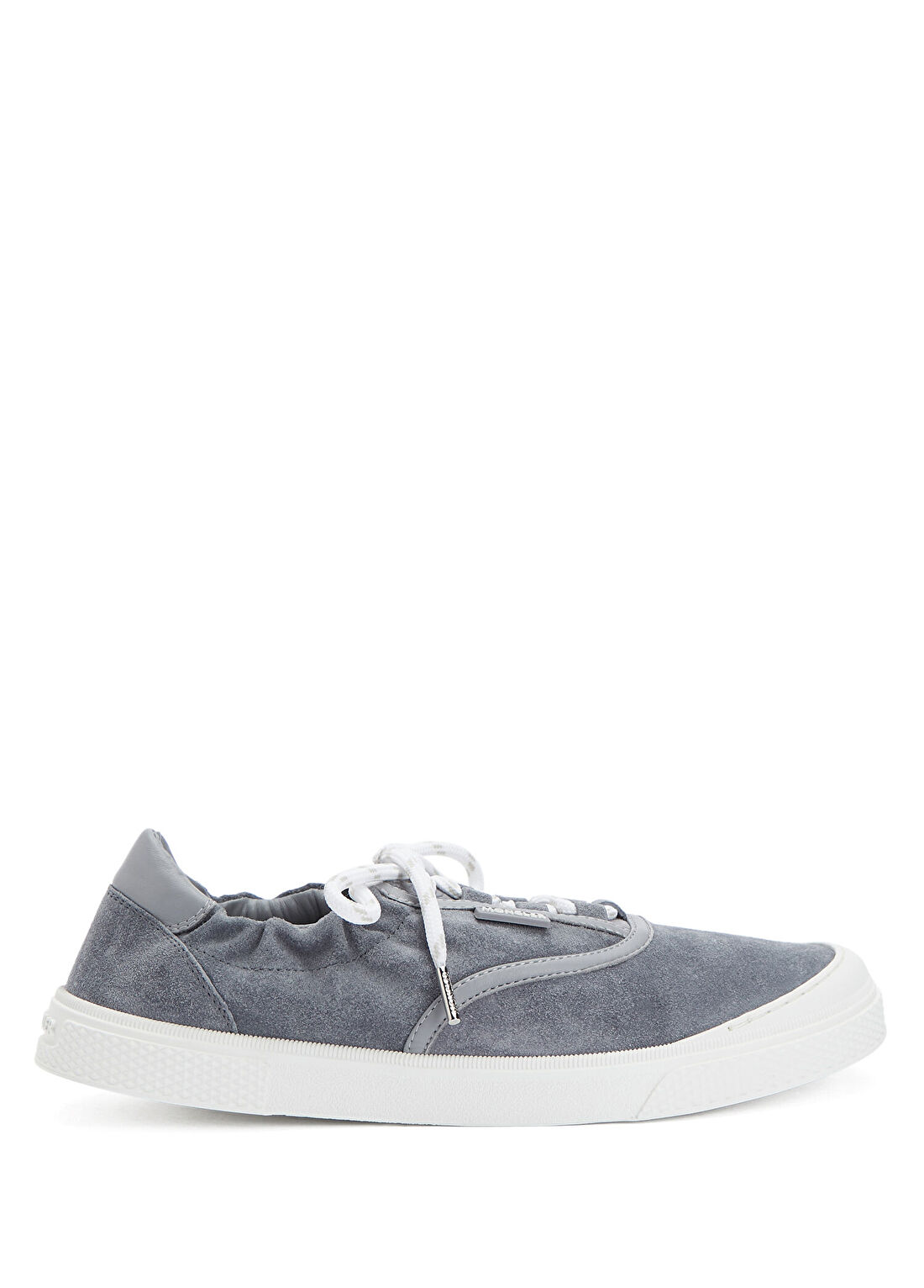 Moncler Vera Gri Erkek Nubuk Sneaker