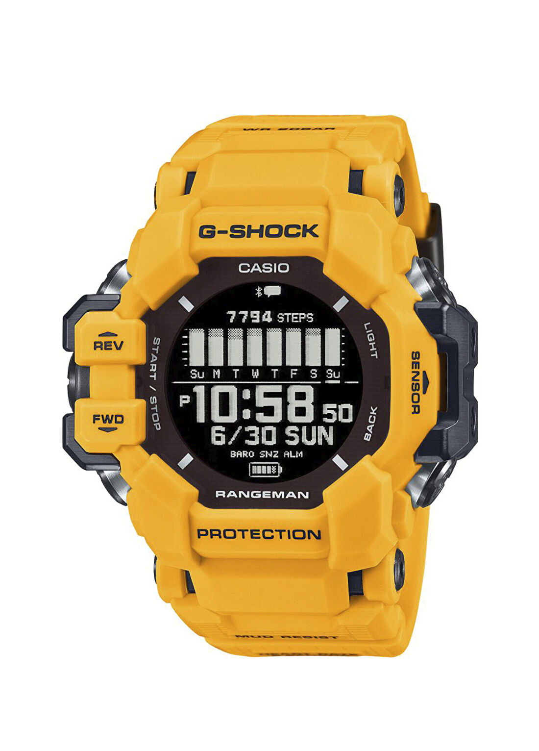 Casio GPR-H1000-9DR Çelik Erkek Kol Saati