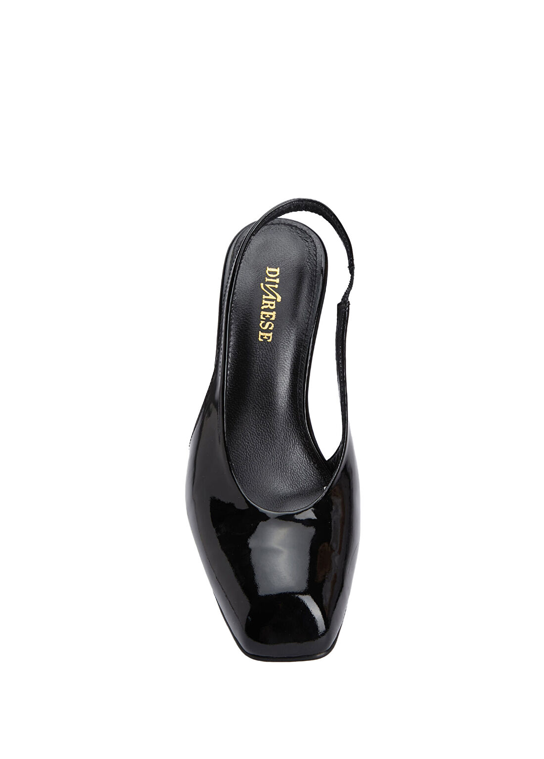 Divarese Siyah Rugan Stiletto görsel 4