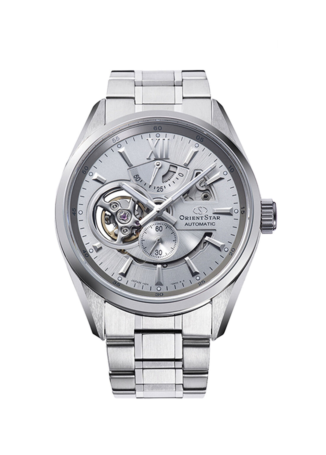 Orient Star Gri Çelik Erkek Kol Saati RE-AV0125S00B