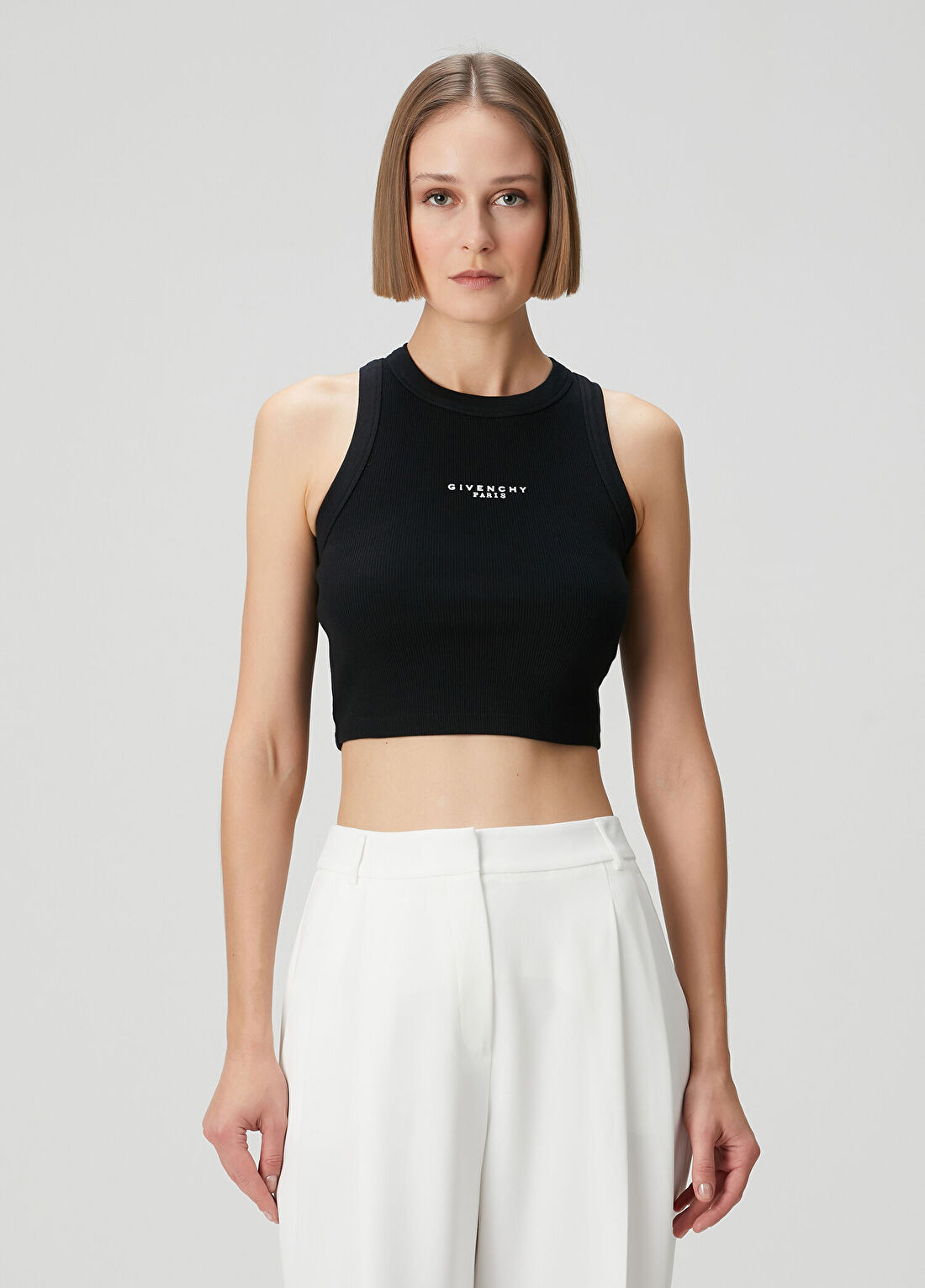 Givenchy Siyah Crop Atlet