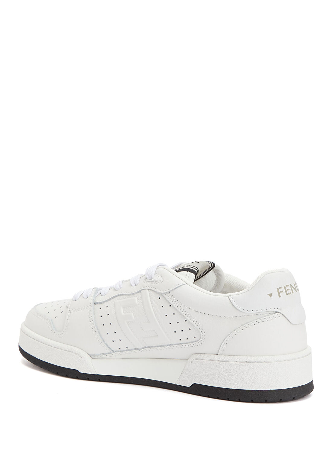 Fendi Beyaz Kadın Deri Sneaker görsel 3
