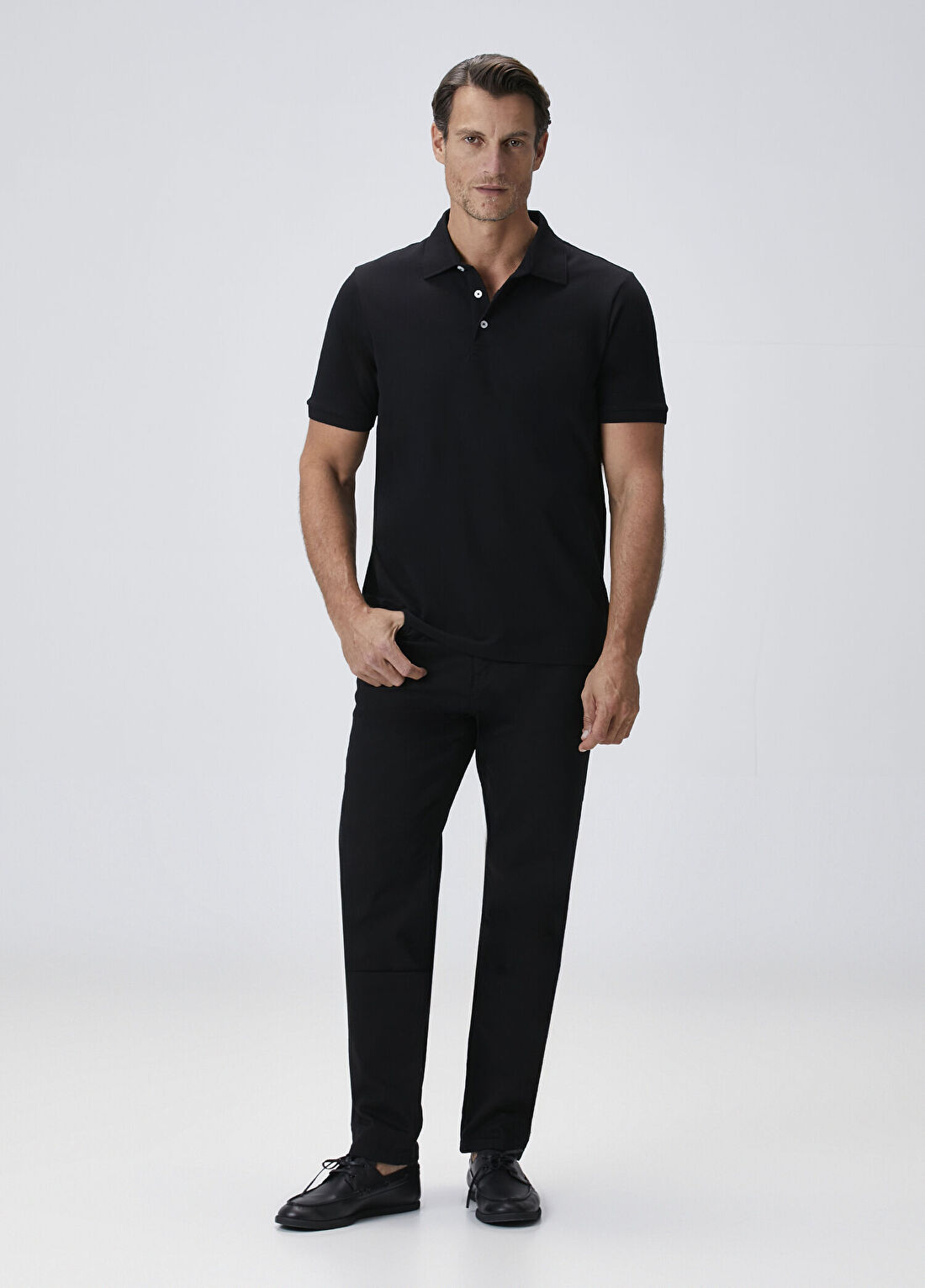 Beymen Collection Siyah Basic Polo T-shirt