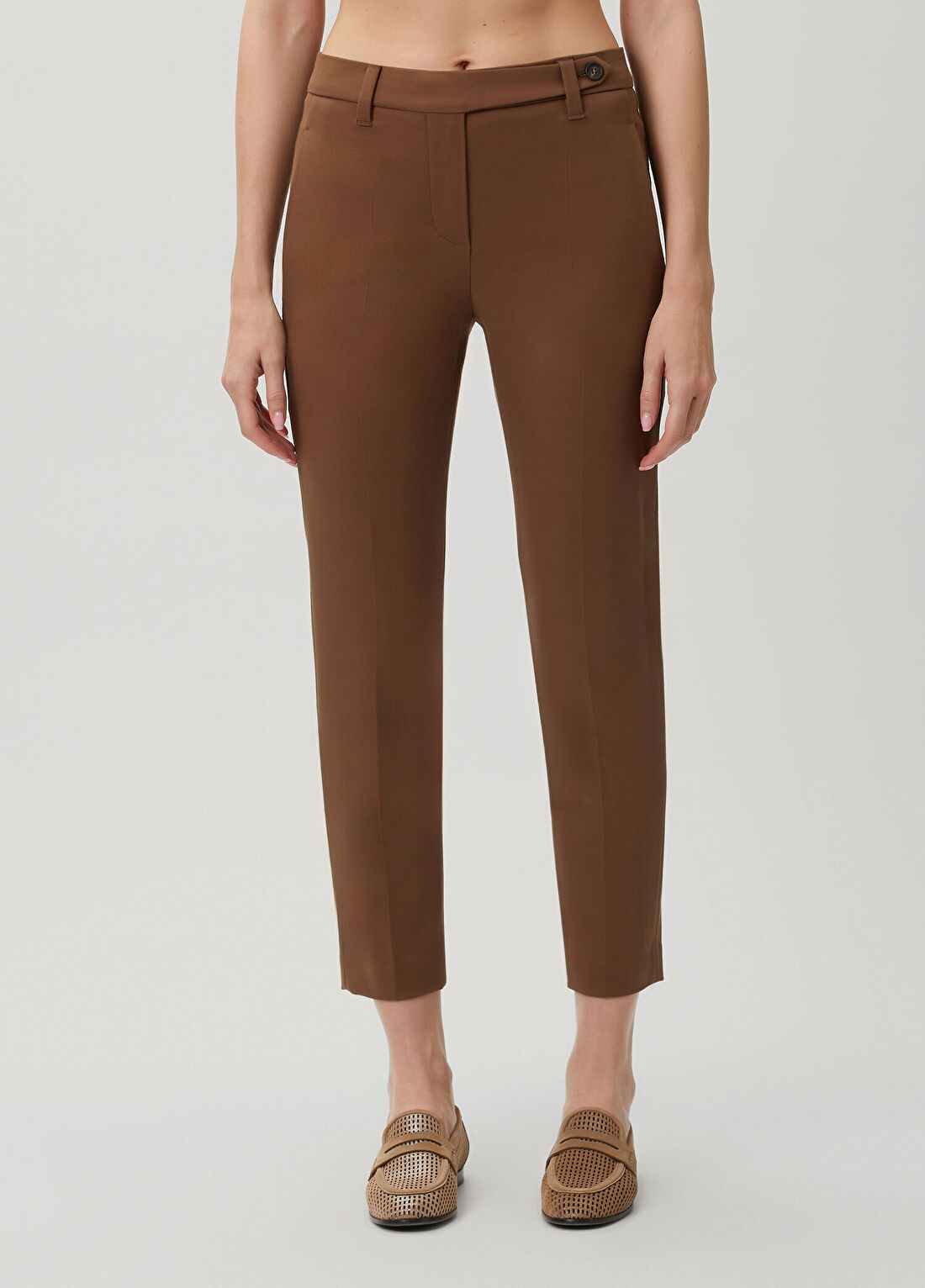 Brunello Cucinelli Kahverengi Pantolon görsel 2