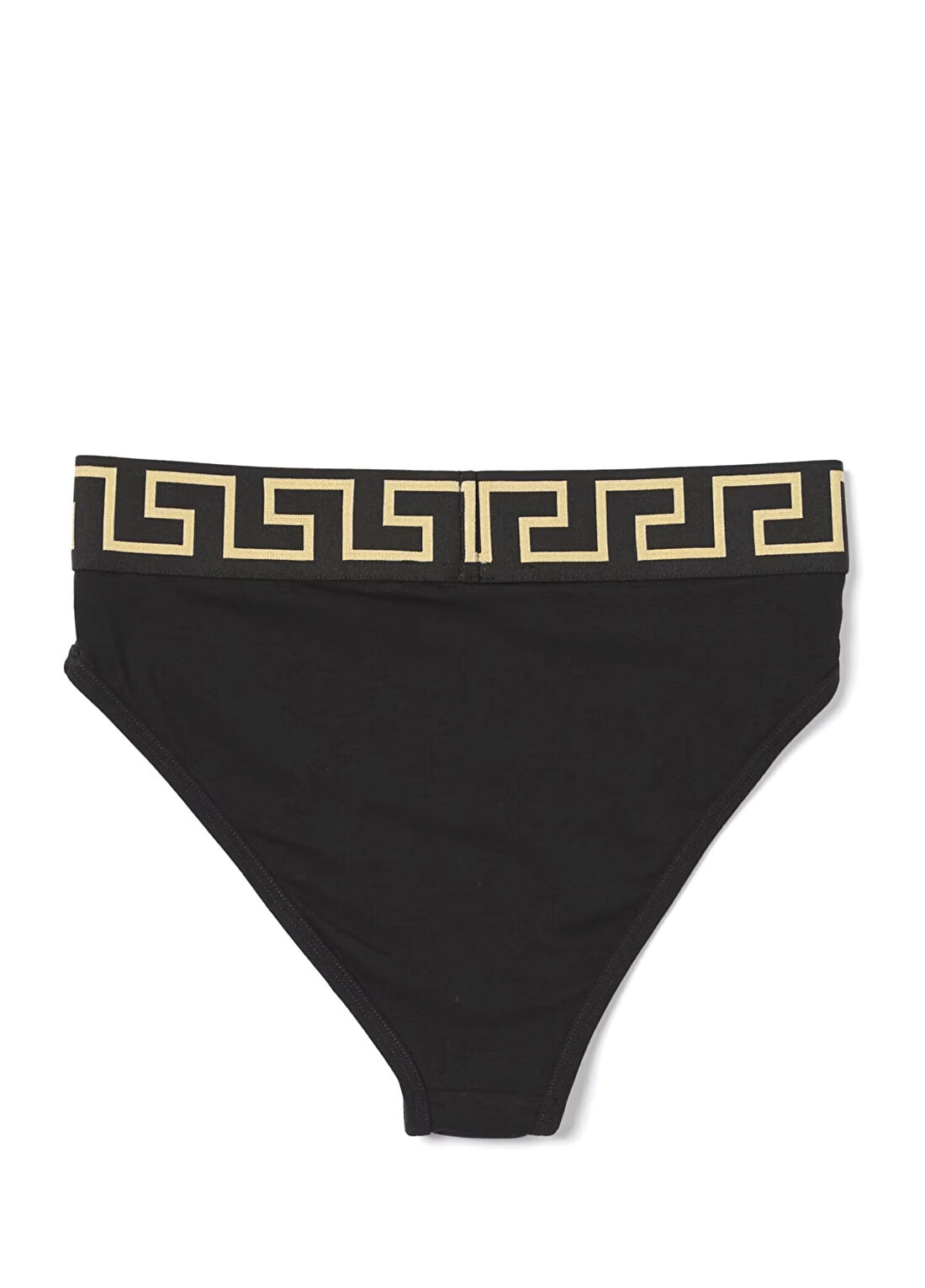 Versace Siyah Logo Bantlı Kadın Külot görsel 2