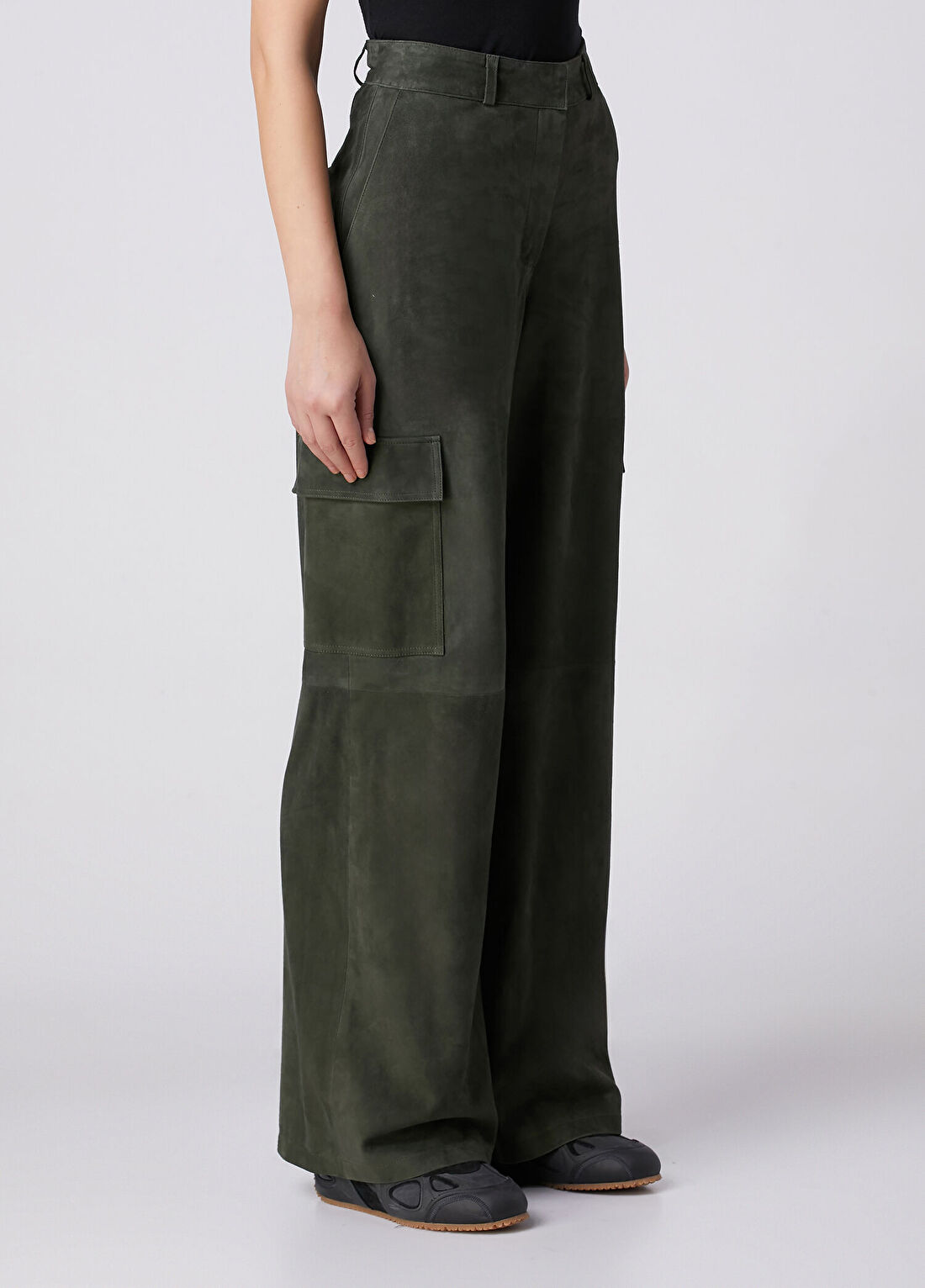Beymen Collection Nefti Süet Kargo Pantolon görsel 4