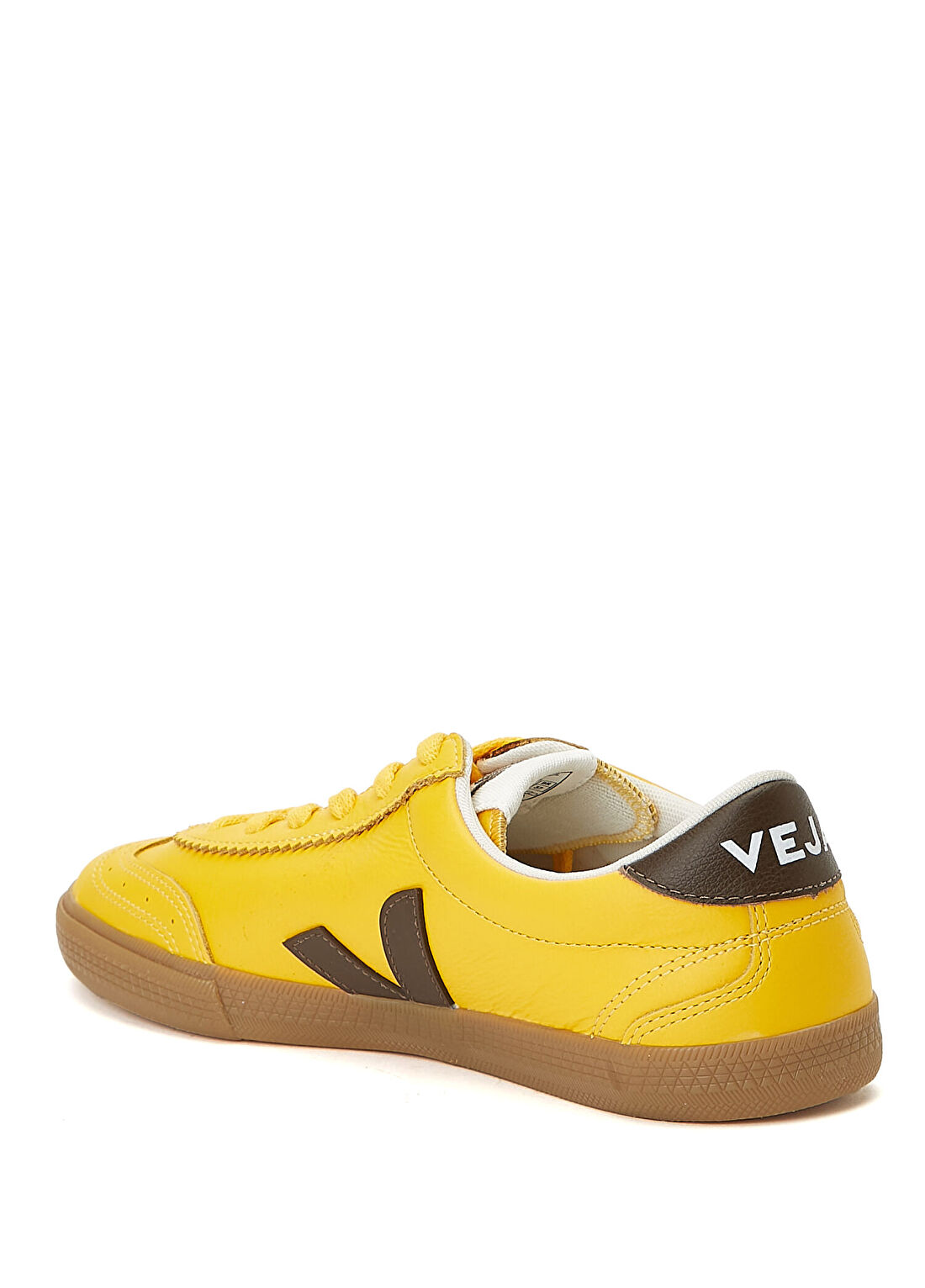 Veja Volley O.T. Sarı Kadın Deri Sneaker görsel 3
