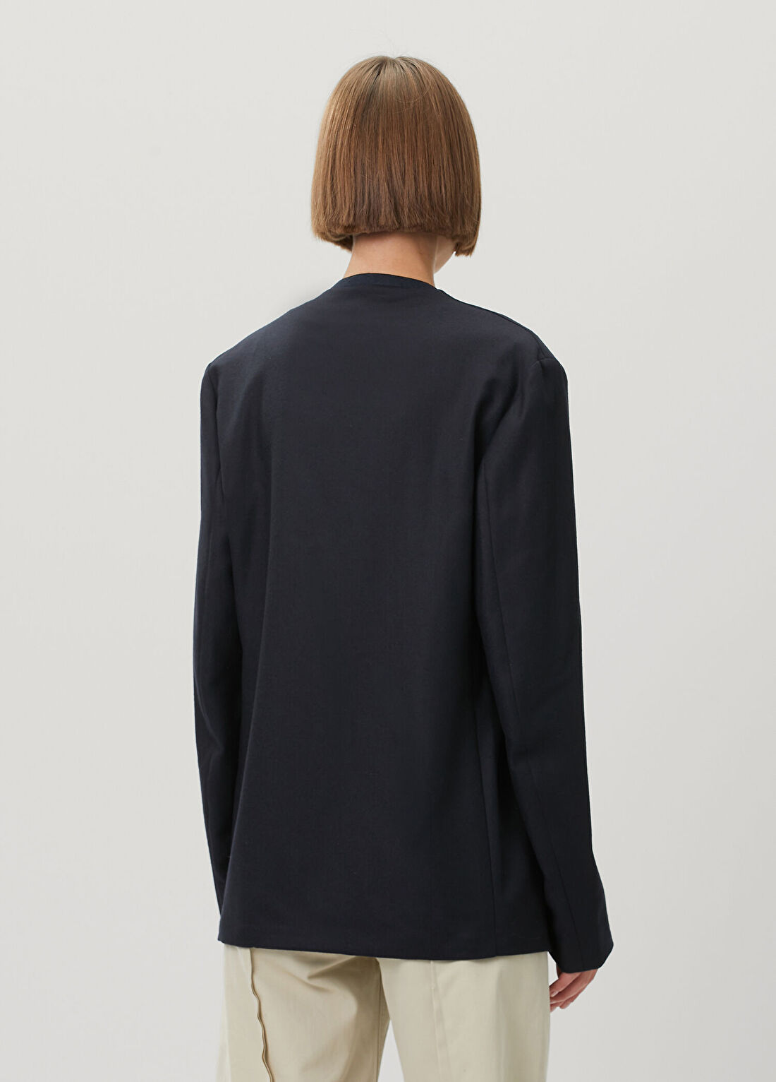 Maison Margiela Siyah Yün Ceket görsel 4