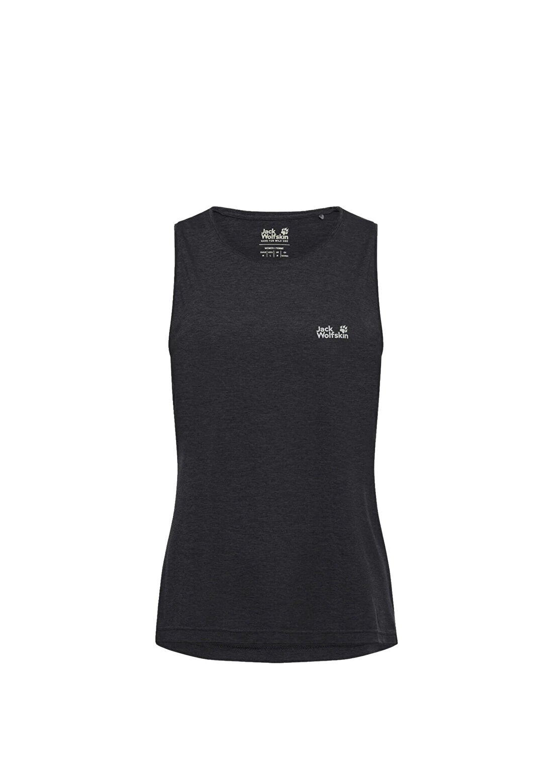 Jack Wolfskin Wildtrail Tank Top W Sarı Kolsuz Kadın T-shirt