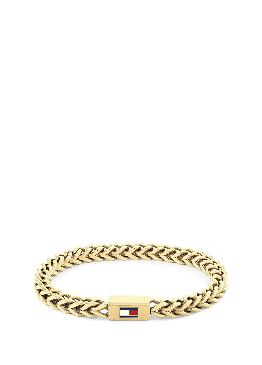 Tommy Hilfiger THJ2790648 Altın Rengi Çelik Erkek Bileklik