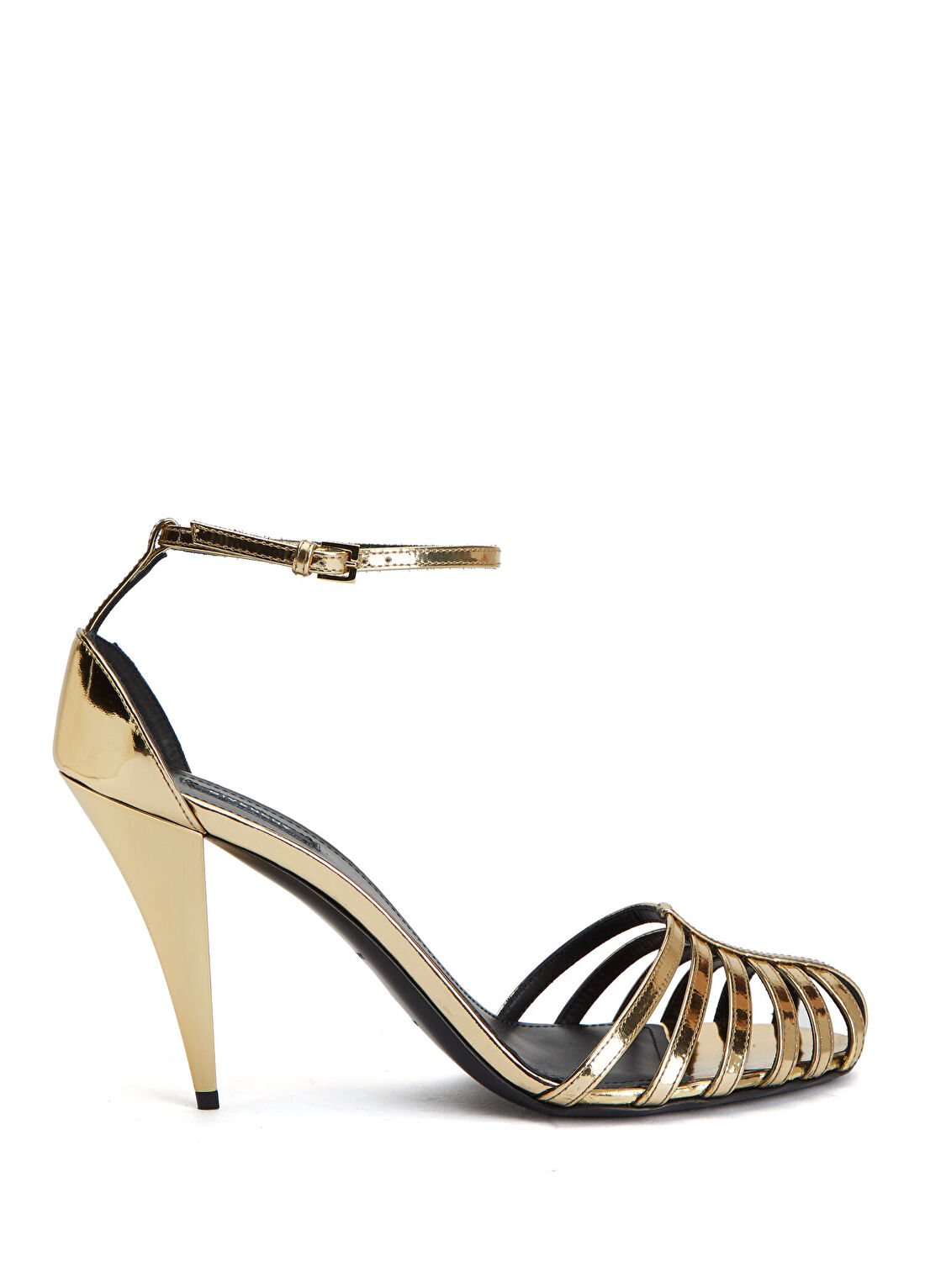 Givenchy Gold Kadın Deri Sandalet