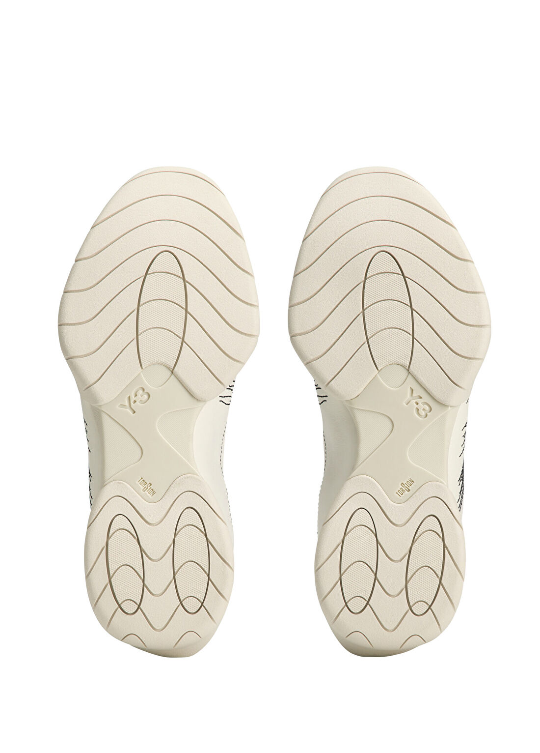 Y-3 Regu Beyaz Erkek Deri Sneaker görsel 4