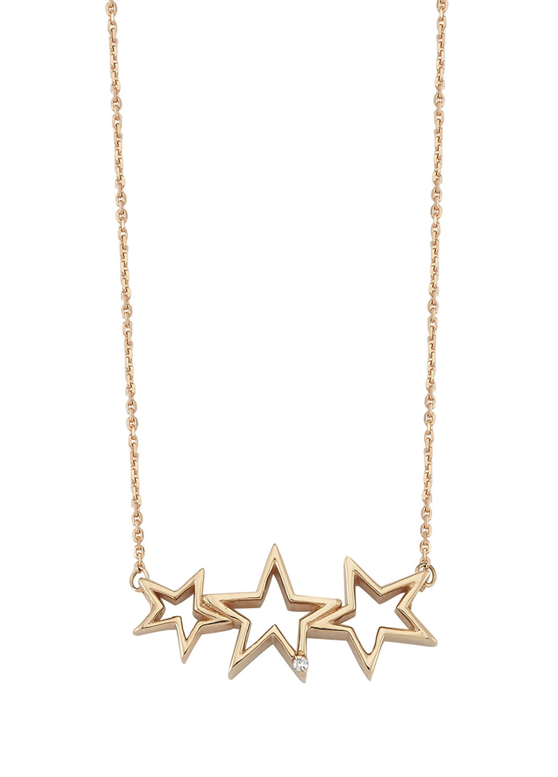 Bee Goddess Star Light Kadın Altın Kolye