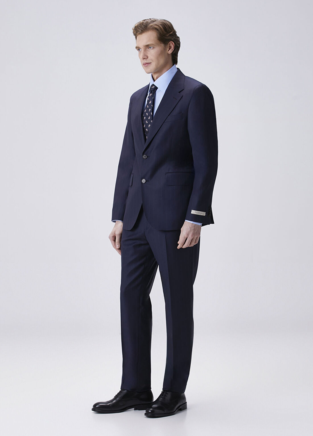 Beymen Collection Drop 7 Lacivert Yün Takım Elbise görsel 3