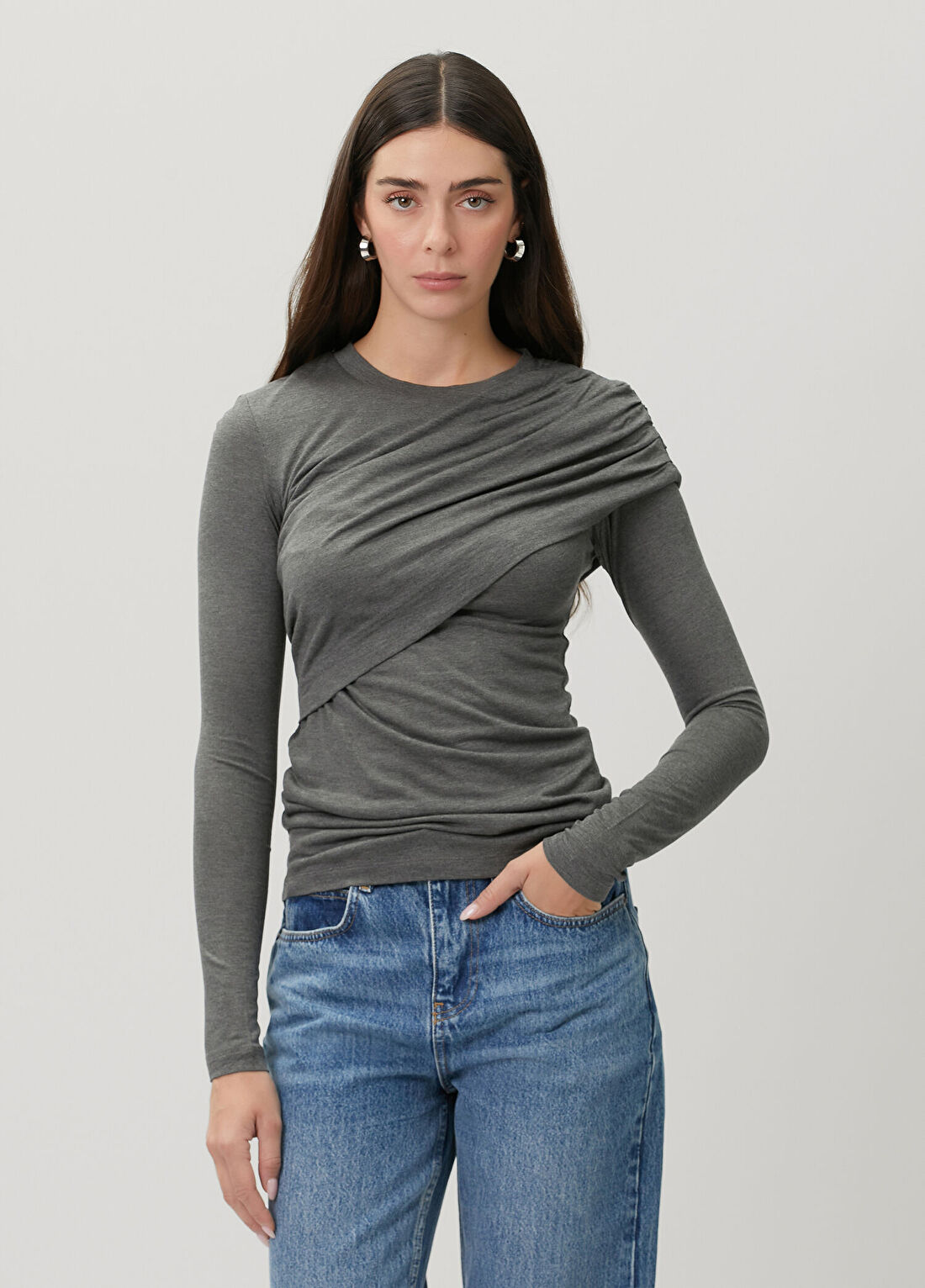 Marant Etoile Dressi Gri Bluz