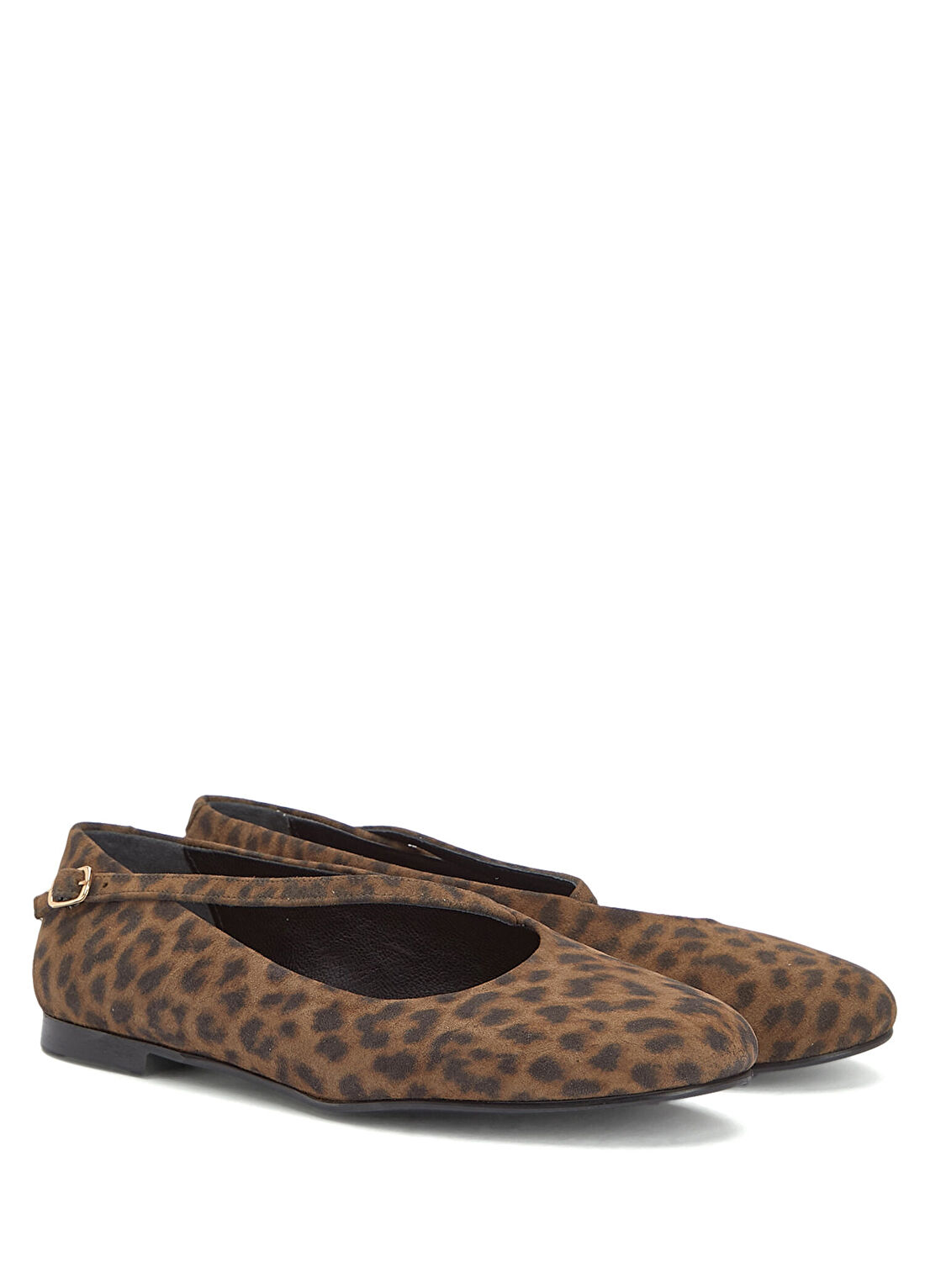Divarese Leopar Desen Deri Babet görsel 2