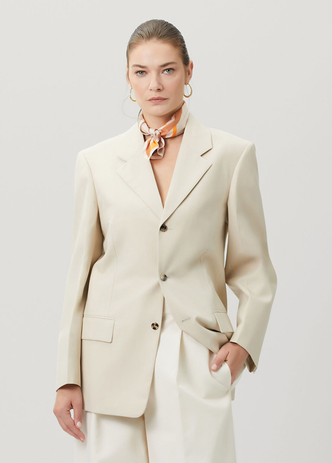Bottega Veneta Lacivert Payetli Mini Elbise