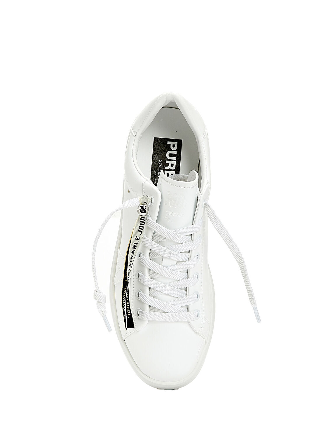 Golden Goose Pure Star Beyaz Kadın Sneaker görsel 4