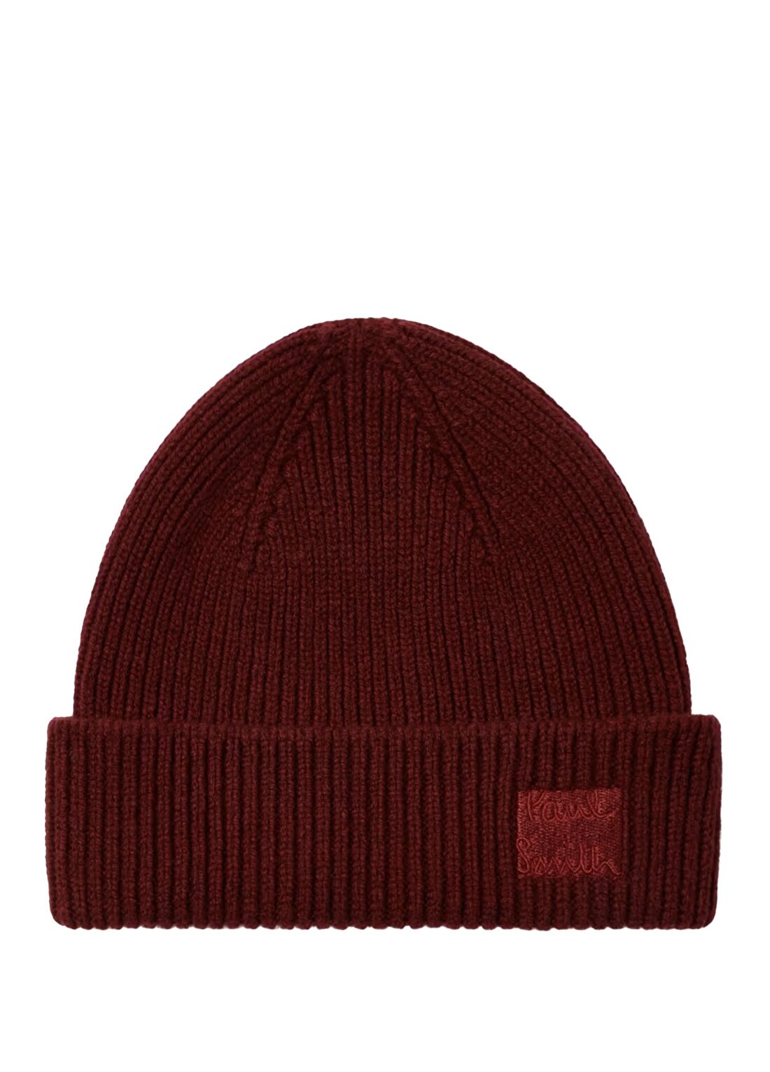 Paul Smith Bordo Erkek Kaşmir Bere
