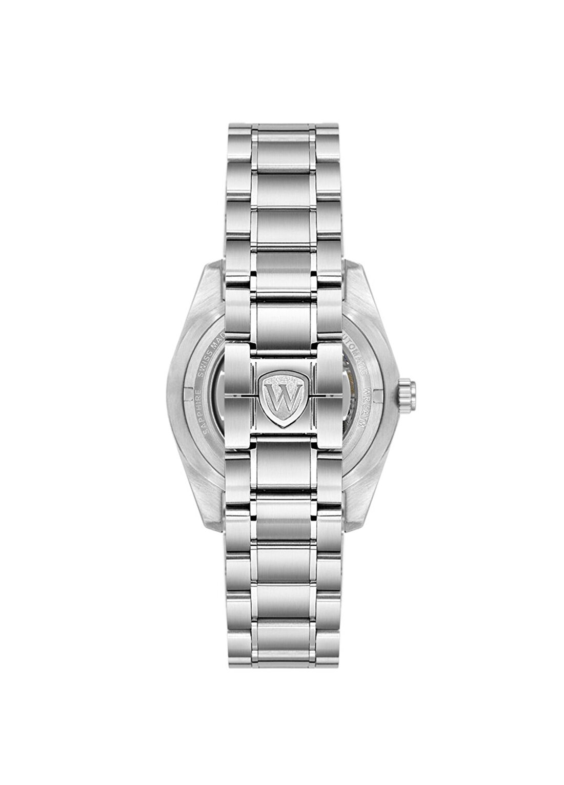 Wainer WA.25700-A Gümüş Metal Erkek Kol Saati görsel 3