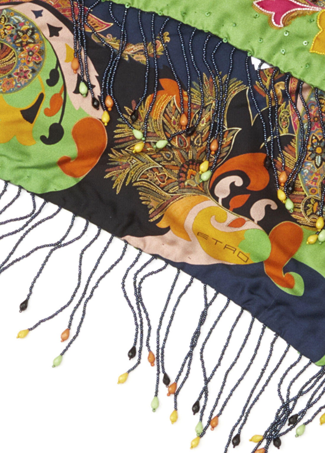 Etro Çok Renkli Kadın İpek Bandana görsel 3