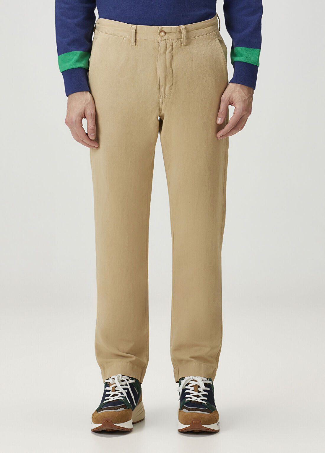 Polo Ralph Lauren Bej Keten Pantolon görsel 2