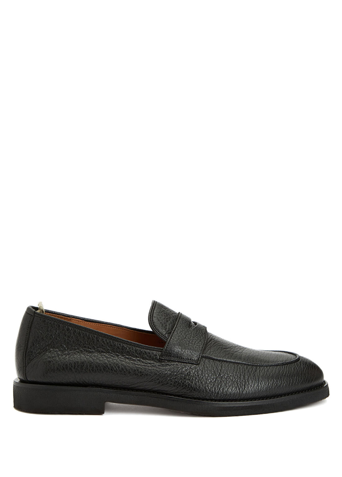 Officine Creative Opera Siyah Dokulu Erkek Deri Loafer