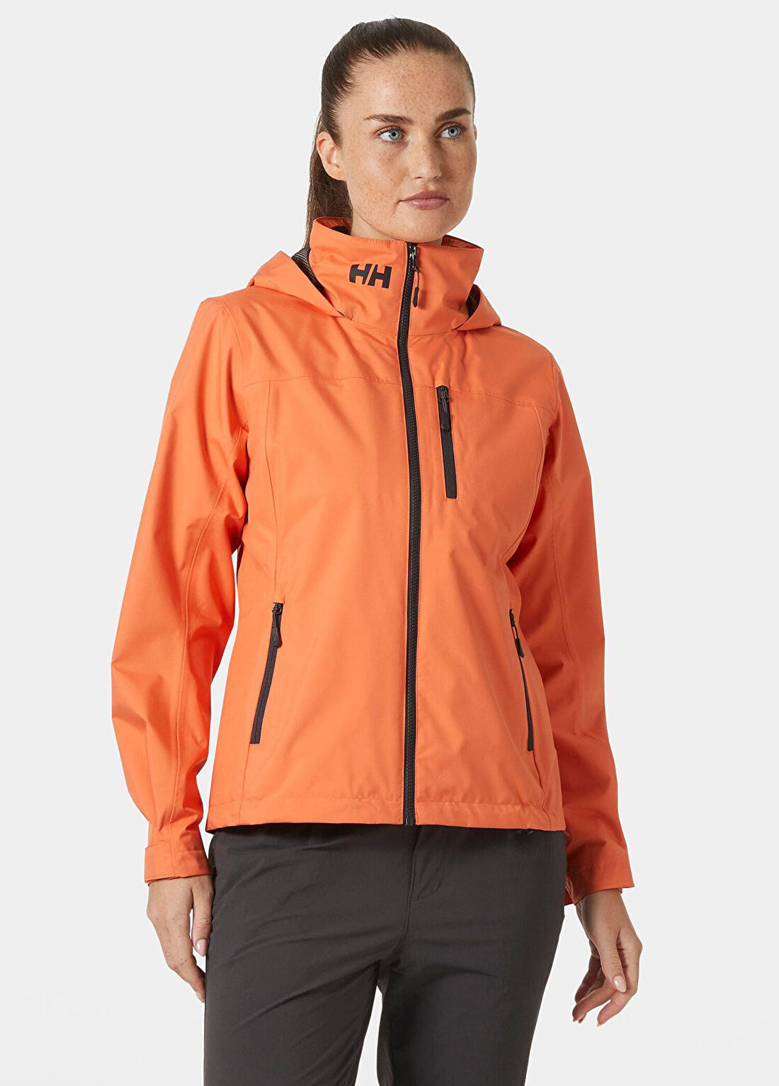 Helly Hansen W Crew Hooded Bonfire Kadın Mont 2.0 görsel 2