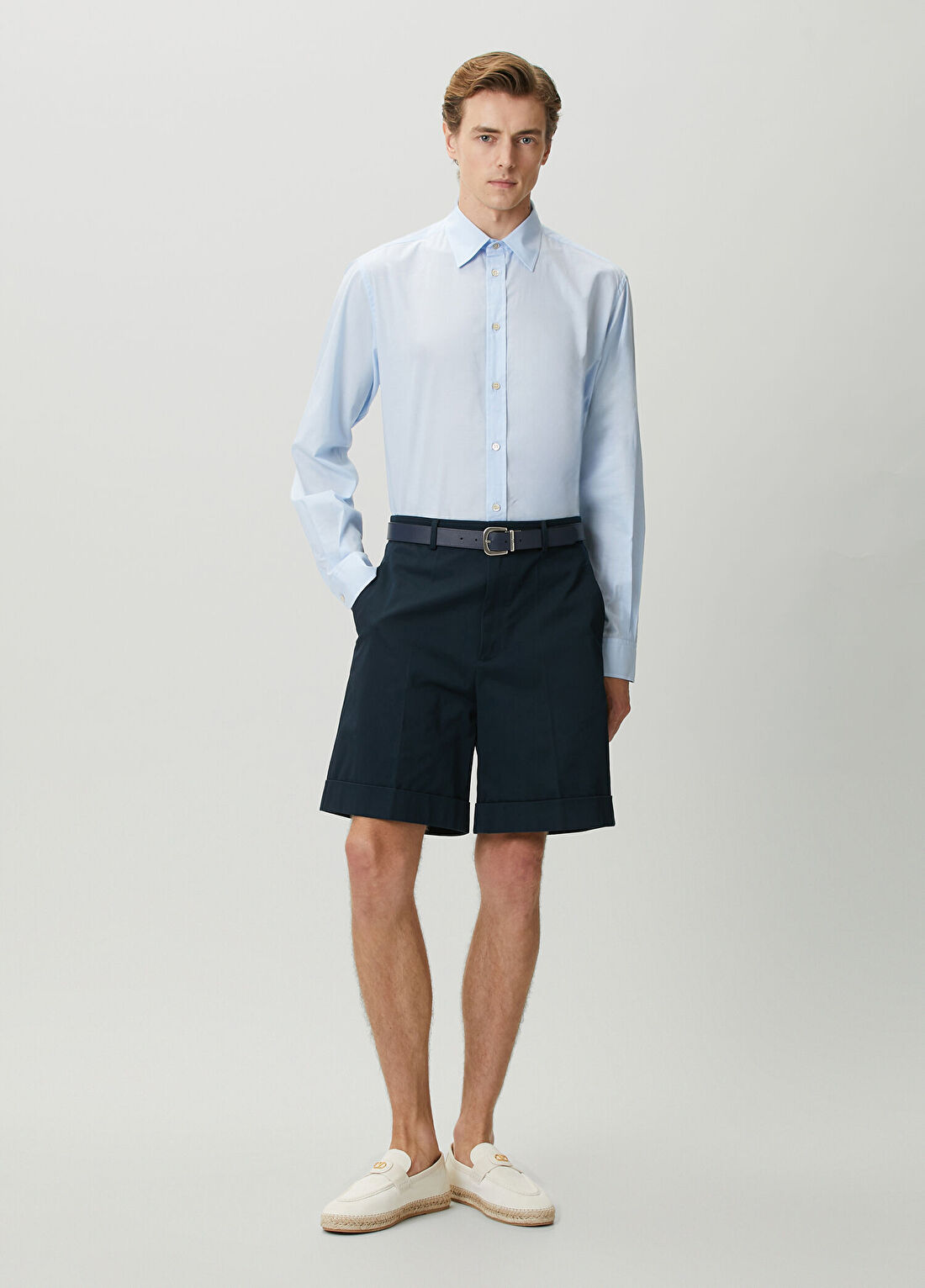 Valentino Lacivert Bermuda