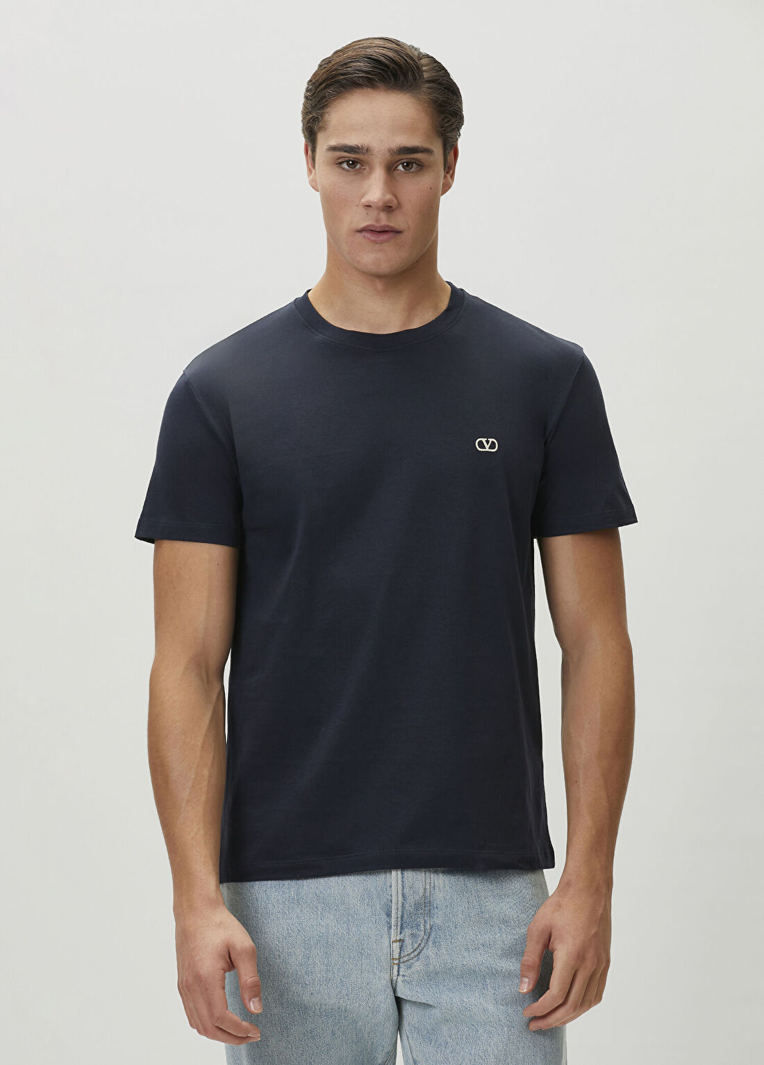 Valentino Regular Fit Lacivert T-shirt