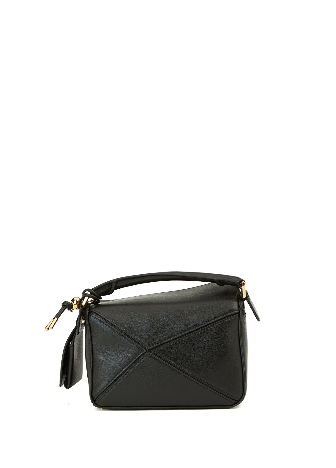 Loewe x Paula's Ibiza x Paula's Ibiza Puzzle Siyah Kadın Deri Çanta görsel 4