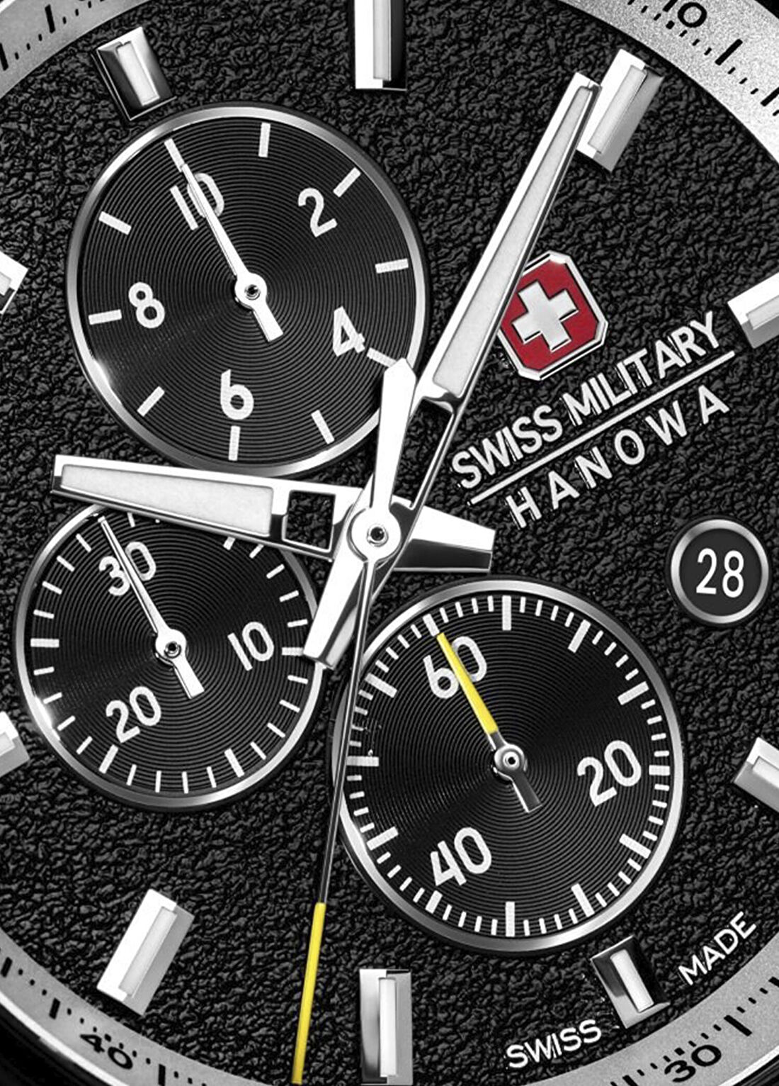 Swiss Military Storm Hanowa SMWGI0007801 Gri Çelik Erkek Kol Saati görsel 4