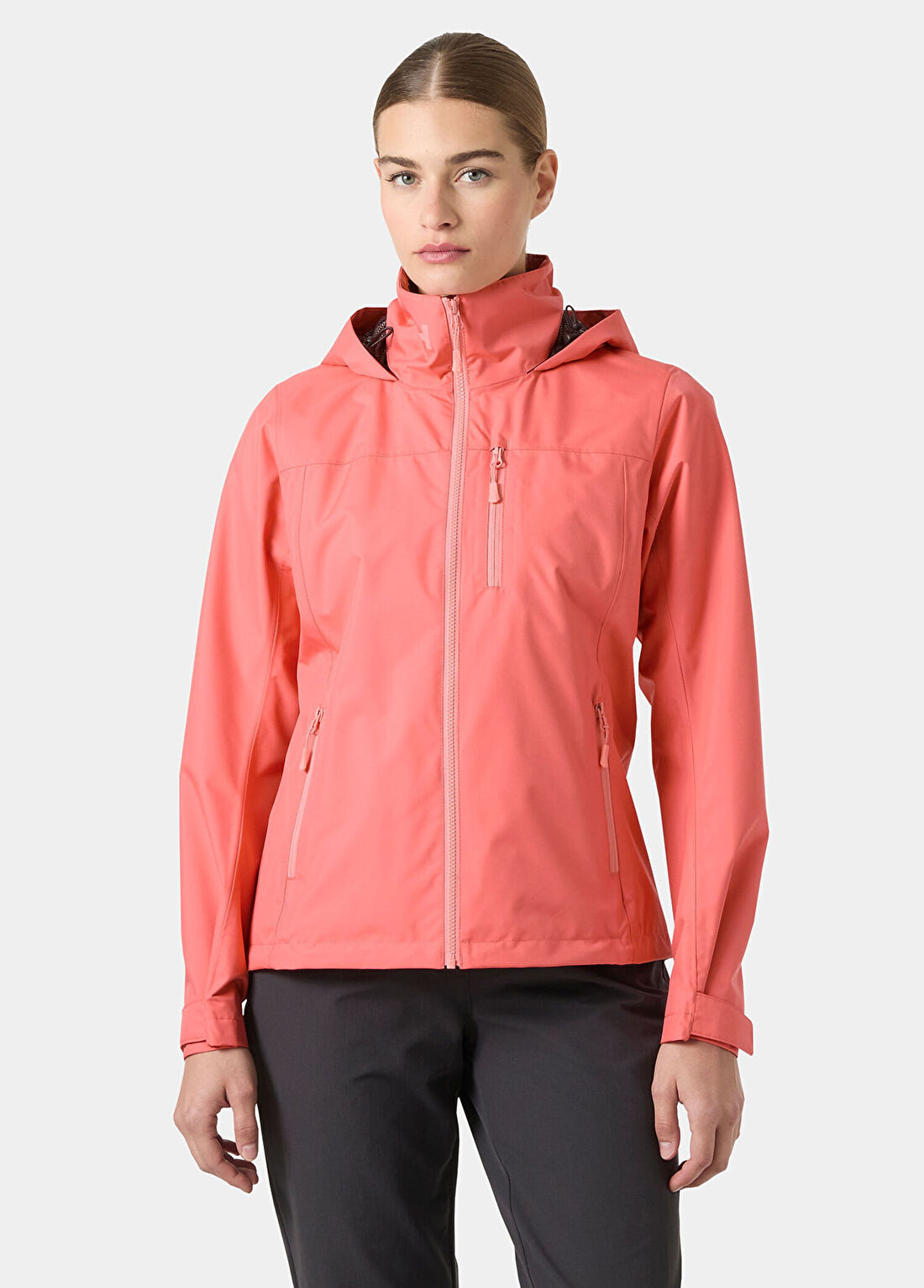 Helly Hansen W Crew Hooded 2.0 Sunset Pink Kapüşonlu Kadın Mont
