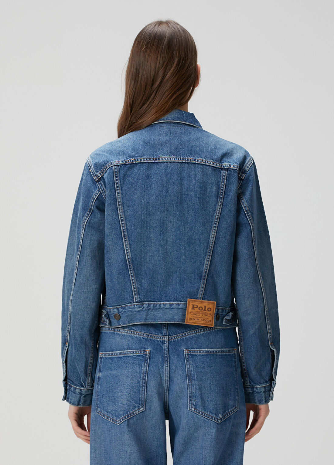 Polo Ralph Lauren Mavi Denim Ceket görsel 4
