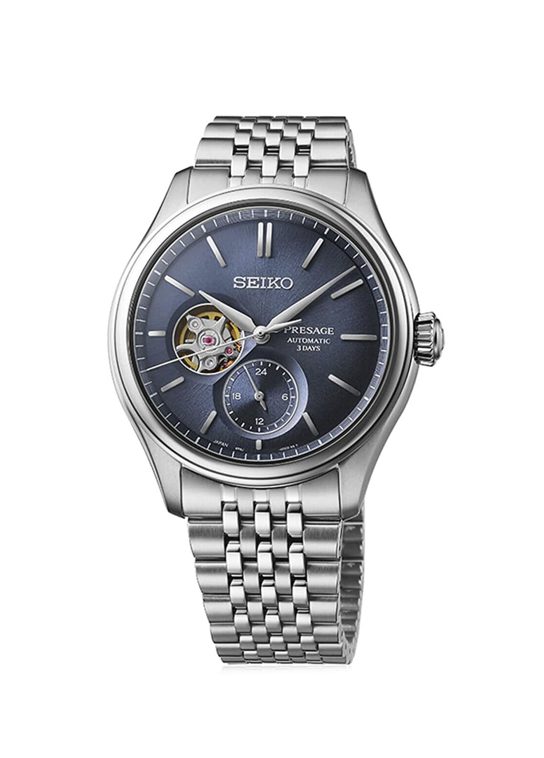 Seiko SEIPB527J Metalik Gri Çelik Erkek Kol Saati
